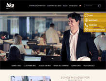 Tablet Screenshot of bko.com.br